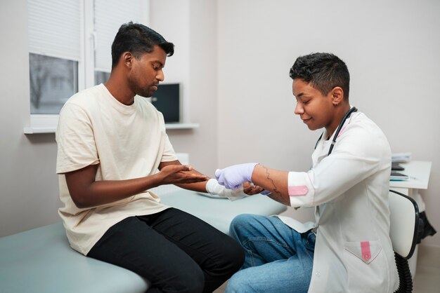 Healthcare concept at clinic