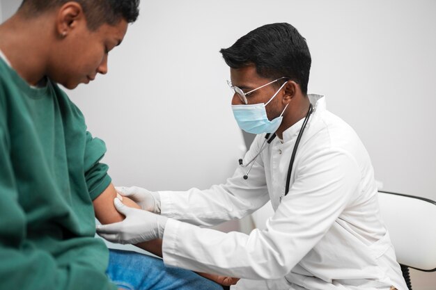 Healthcare concept at clinic