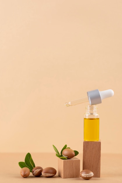 Healthy argan oil arrangement