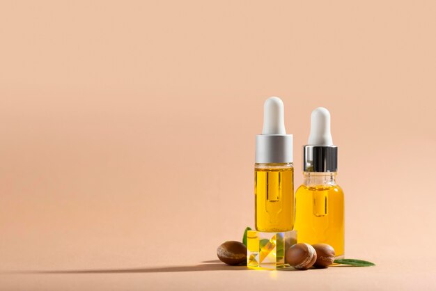 Healthy argan oil assortment