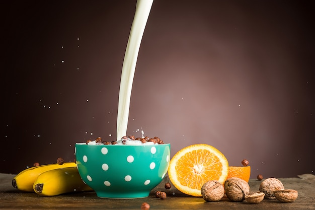 Sana colazione fatta in casa di muesli