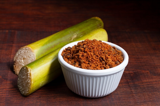 Healthy jaggery still life assortment