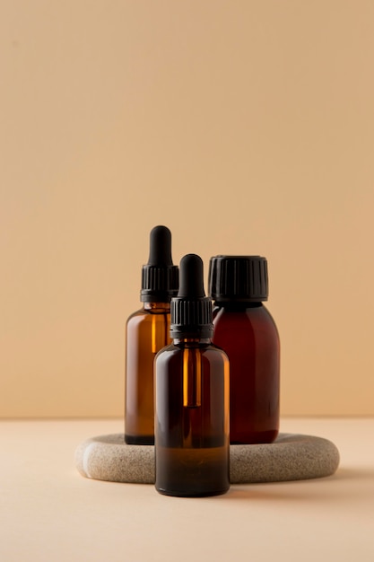 Free photo healthy jojoba oil arrangement