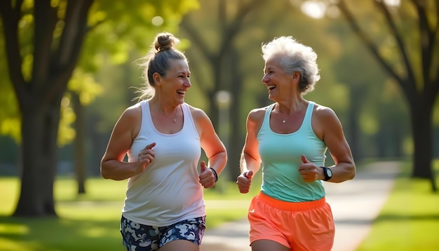 healthy lifestyle running outdoors