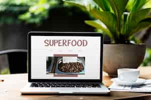 Free photo healthy natural super food