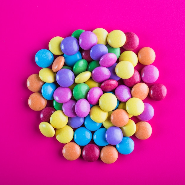 heap of candy buttons