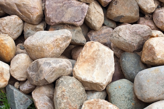 Heap of large stone