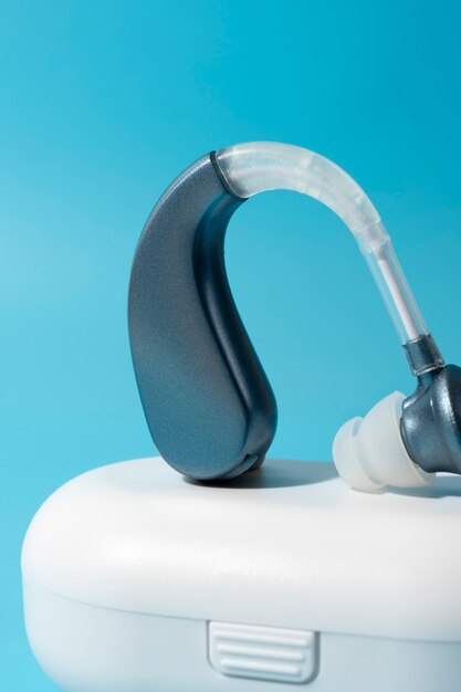 hearing aids and case assortment