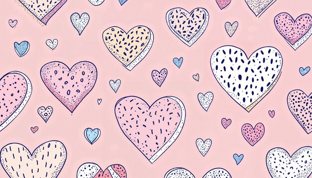 heart print illustration