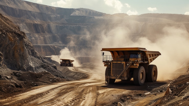 Free Photo heavy machinery used in construction industry and engineering