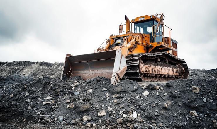 Free Photo heavy machinery used in construction industry and engineering