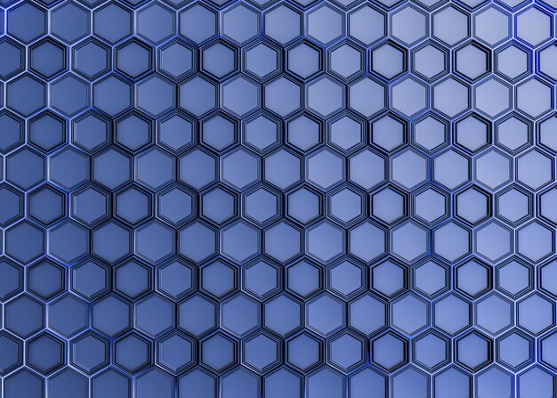 Hex textured background for networking