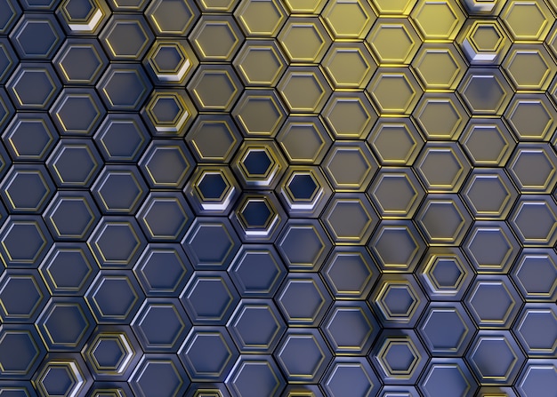 Hex textured background for networking