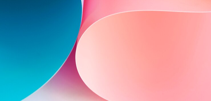 Free Photo high angle of colorful bent paper sheets