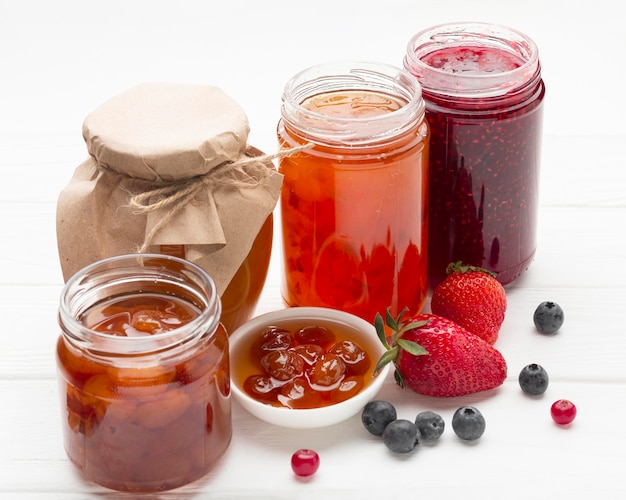 High angle jars with jam