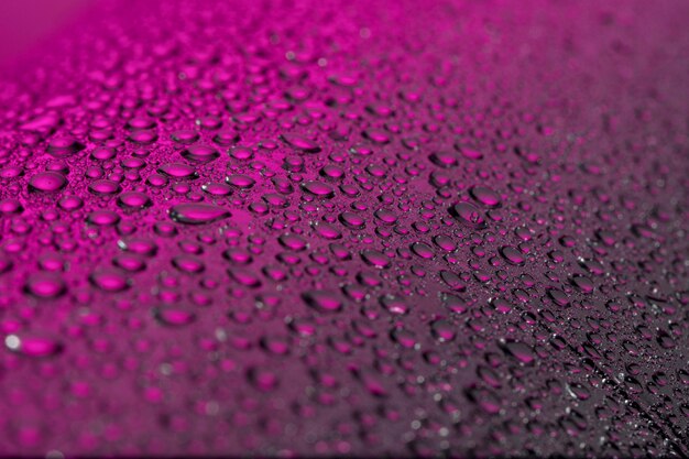 High angle of liquid drops on surface