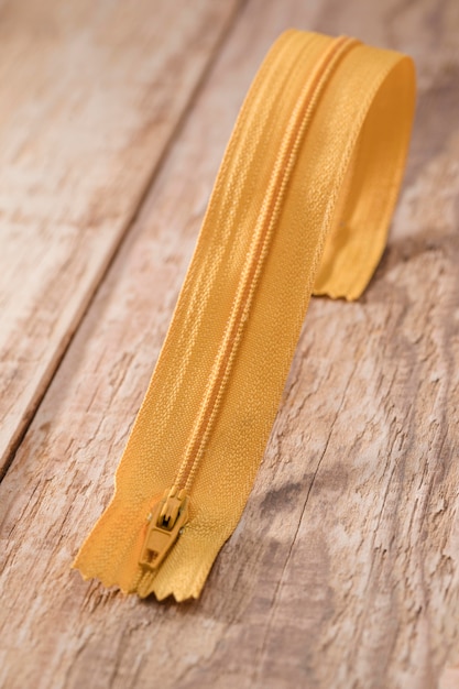 Free photo high angle of zipper