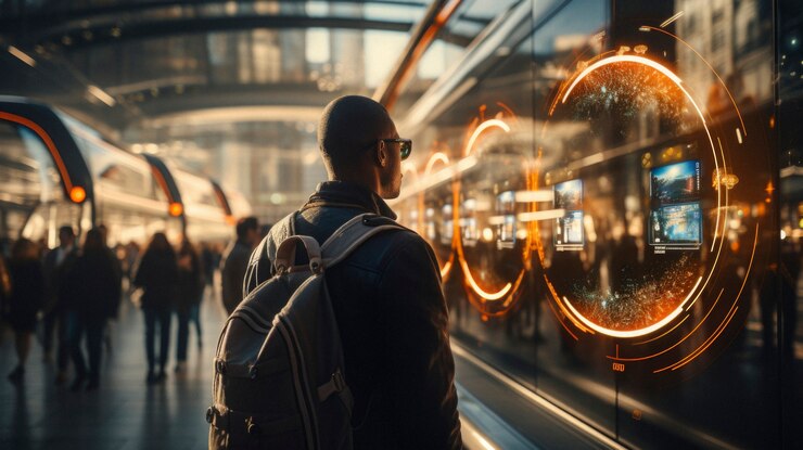 High tech travel in the future time