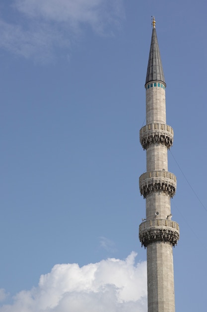 High tower with terraces