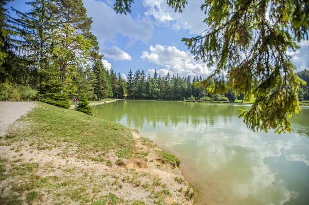 슬로베니아 Nova Vas의 Hija Glamping Lake Bloke