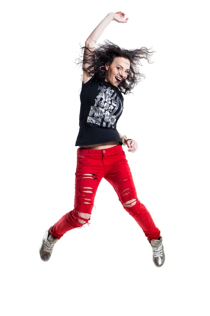 Free photo hip-hop dancer