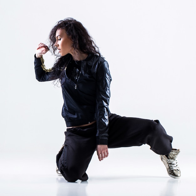 Free photo hip-hop dancer