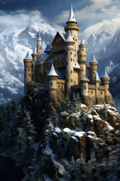 Historical beautiful castle