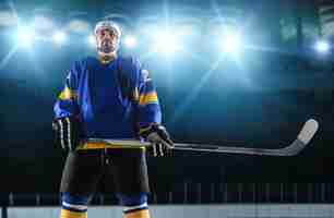 Free photo hockey players