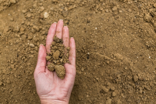 Holding soil