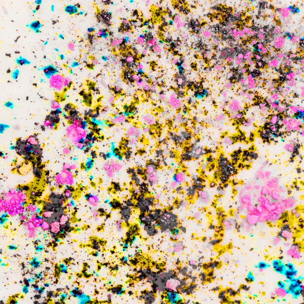 Holi color splatter pattern background