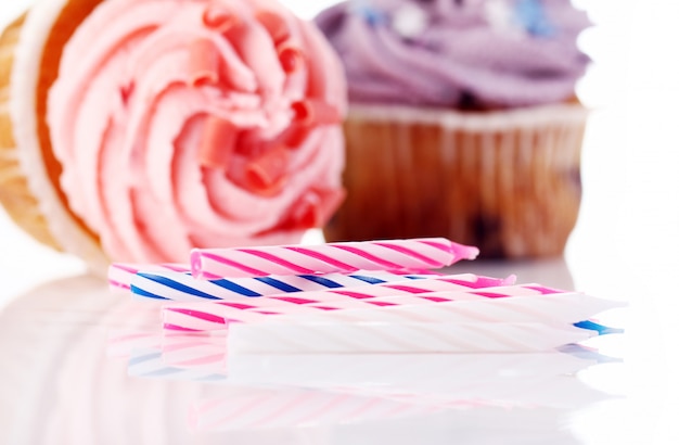 Foto gratuita cupcakes di festa