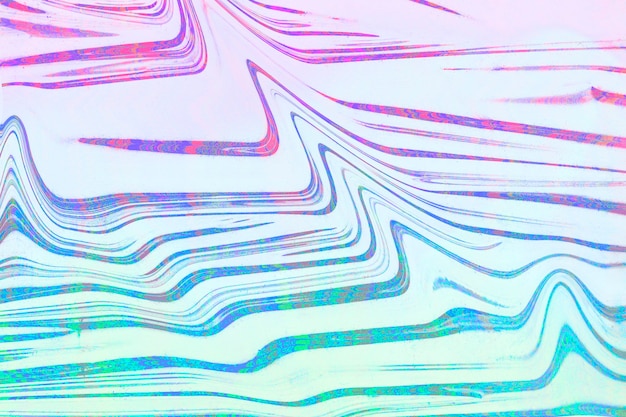 Holographic gradient background wavy fluid