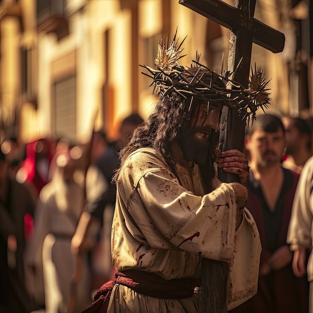 Free photo holy week  celebration vivid colors