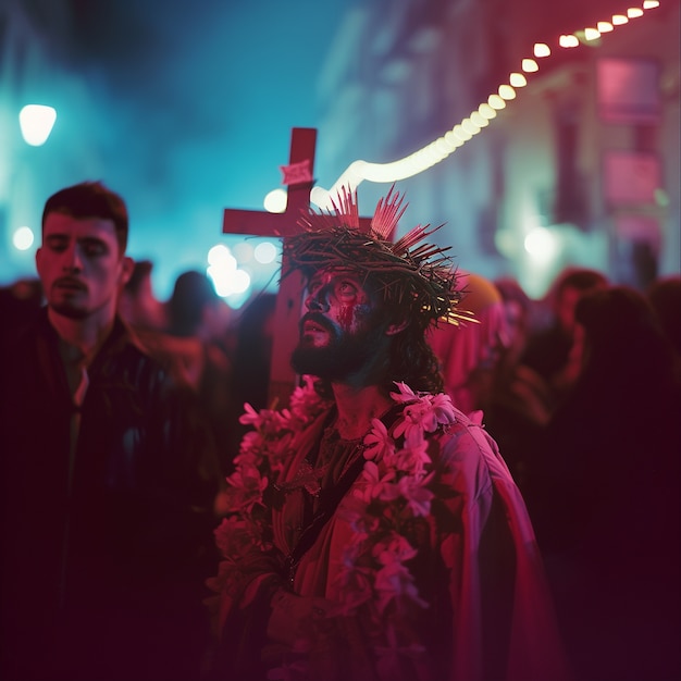 Free photo holy week celebration