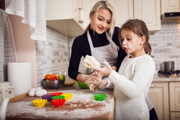 Домашняя выпечка мама кухня дети