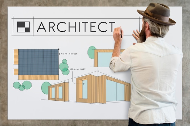 Edificio di architettura in stile ristrutturazione di decorazioni per la casa