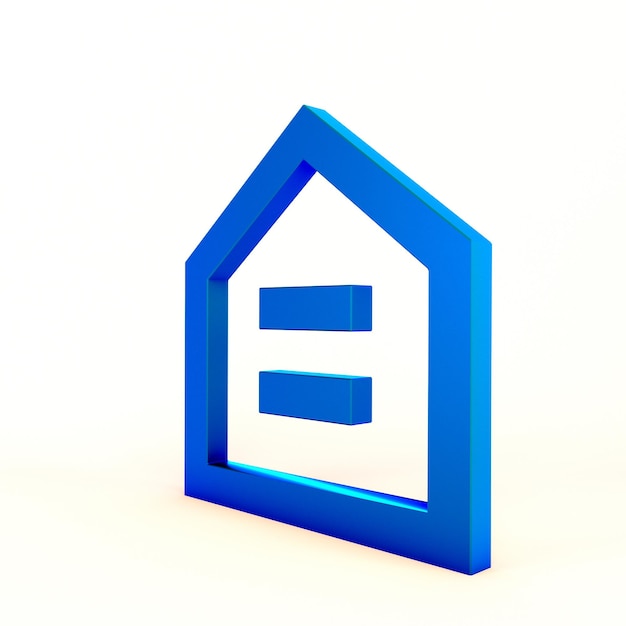 Home Icon Right Side In White Background
