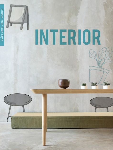 Foto gratuita interni di casa ristrutturazione minima decor design