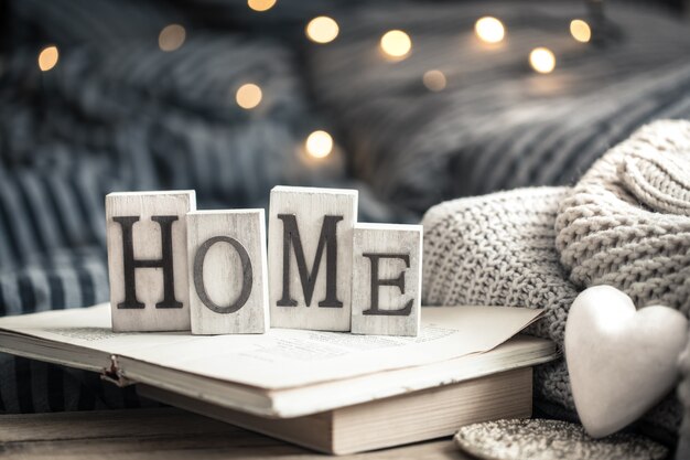 home letters on books