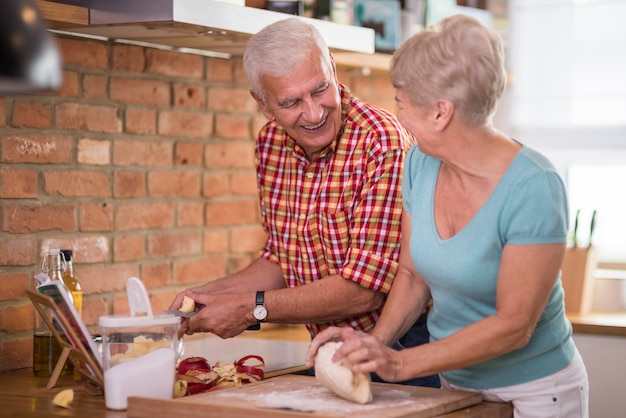 Old Couple Homemade