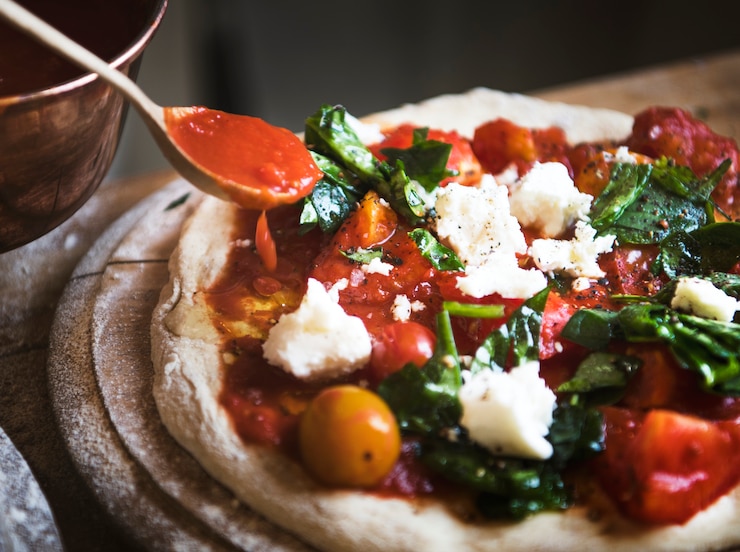Free Photo homemade pizza food photography recipe idea