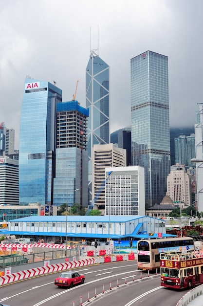 Foto gratuita distretto centrale di hong kong