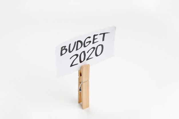 Hook with 2020 budget note