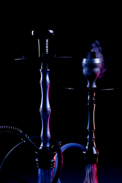 Free photo hookah still life arrangement