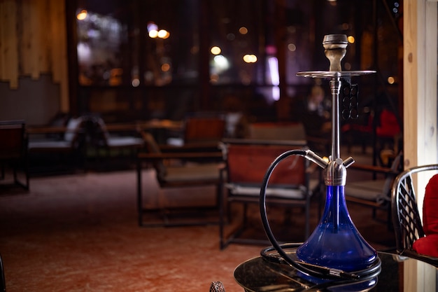 Free photo hookah still life composition