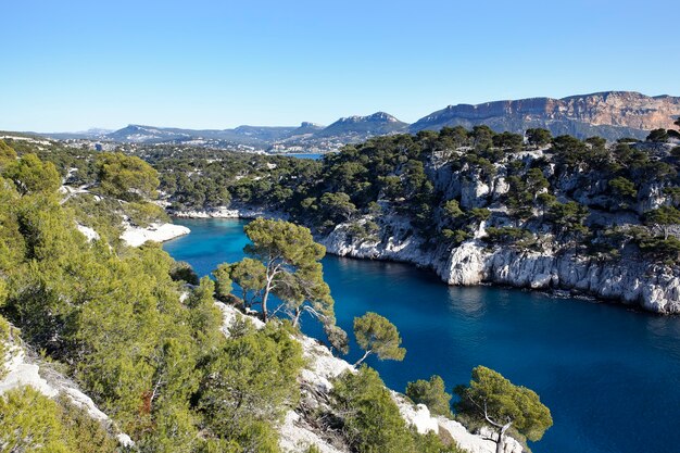 수평 calanque