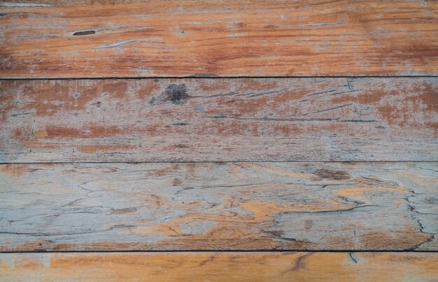 Horizontal old wooden tables