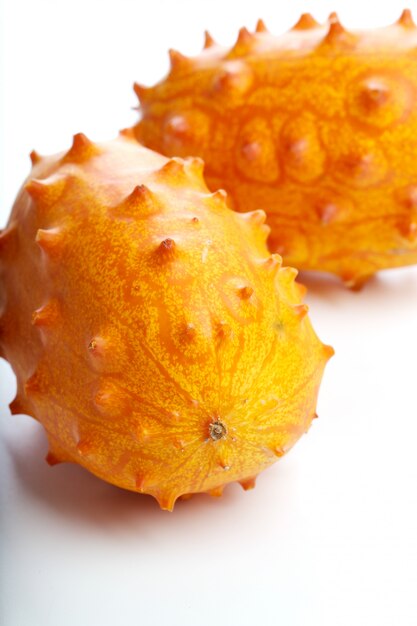 Free photo horned melon