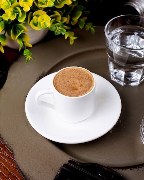 Foto gratuita cioccolata calda in tazza