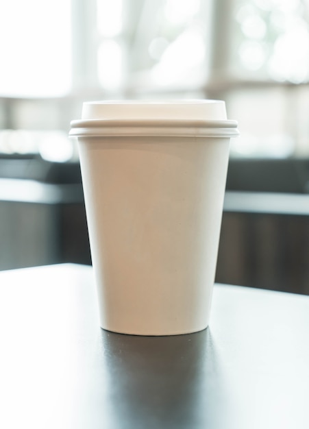 무료 사진 뜨거운 커피 컵